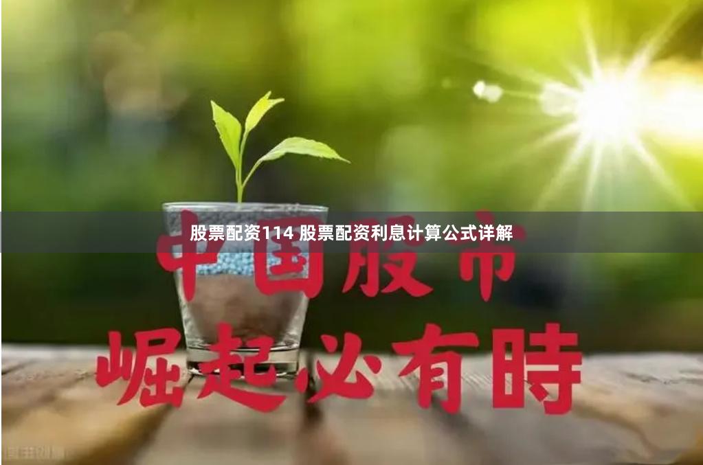 股票配资114 股票配资利息计算公式详解