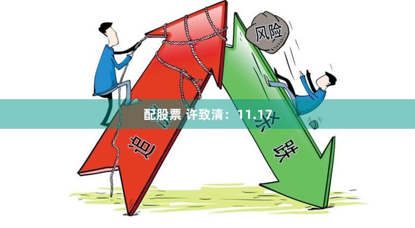 配股票 许致清：11.17