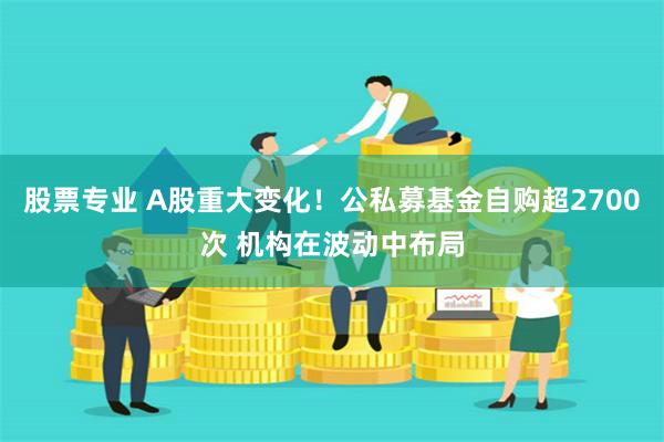 股票专业 A股重大变化！公私募基金自购超2700次 机构在波动中布局